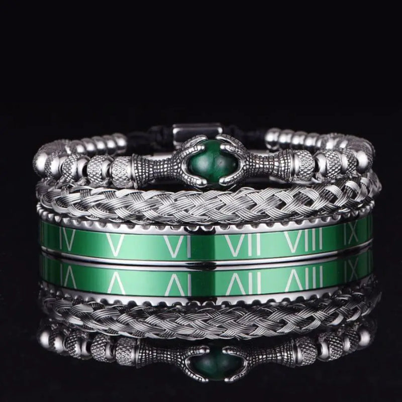 Eagle Roman Numeral Bracelets