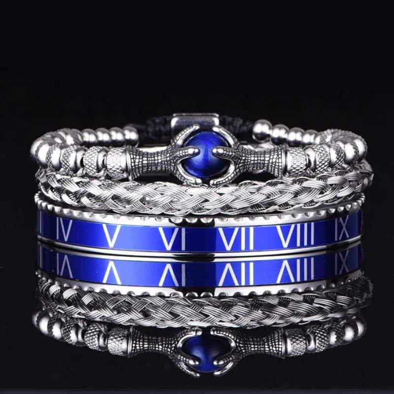 Eagle Roman Numeral Bracelets