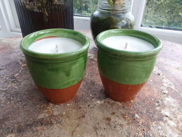 Lime essential oil candles - Uplifting candles for stress