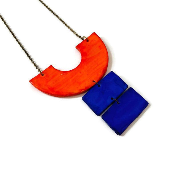 Retro Statement Necklace for Summer, Trendy Fashion Jewelry - Sassy Sacha Jewelry