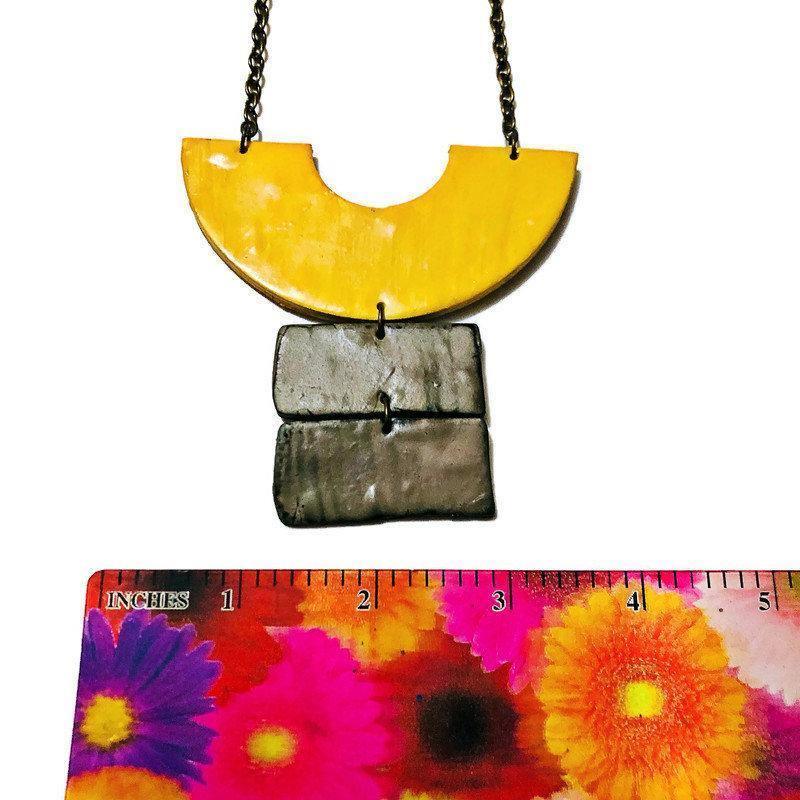 Retro Statement Necklace for Summer, Trendy Fashion Jewelry - Sassy Sacha Jewelry