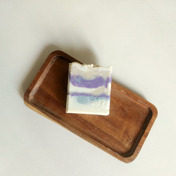 La La Lavender soap, with shea butter and lavender oil by Monarchess Natural Luxuries skincare products, monarchess, Amman, Irbid, Jordan