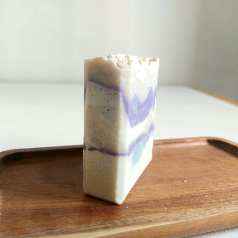 La La Lavender soap, with shea butter and lavender oil by Monarchess Natural Luxuries skincare products, monarchess, Amman, Irbid, Jordan
