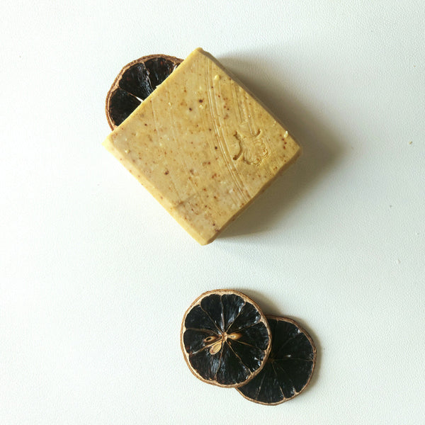 Zesty Fresh soap. Natural cold processed soap with shea butter, and lemon essential oil. Monarchess Natural Luxuries skin care products. Monarchess, Amman, Irbid, Jordan