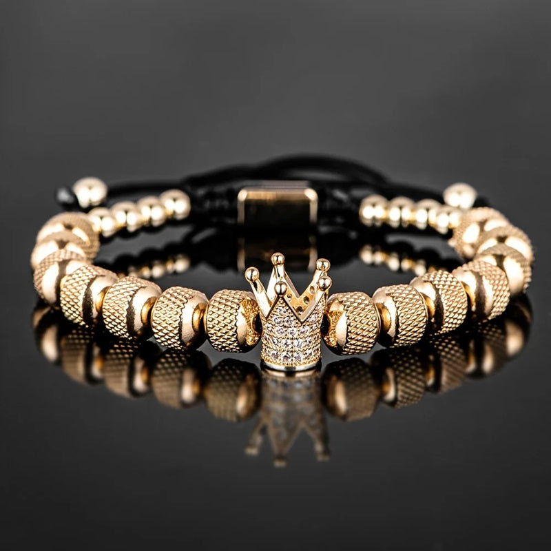 Royal King Beaded Bracelet