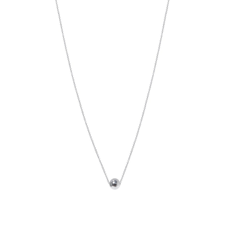 Sphere Necklace Sterling Silver