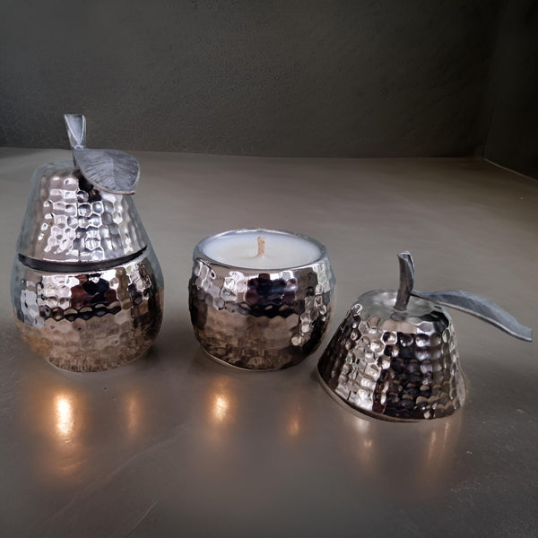 Pear-trinket candles