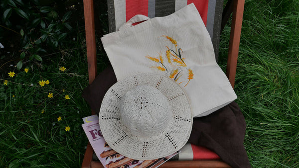 Crochet brimmed hat, beige sun hat, creamy linen cottagecore hat with floppy wide brim, summer hat for women, crochet garden cute hat
