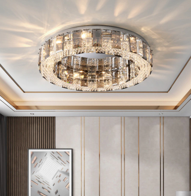 Teriff Luxury Ceiling Crystal Chandelier