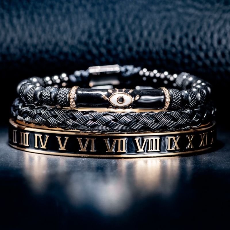 Luxury Enamel Eye Bracelets