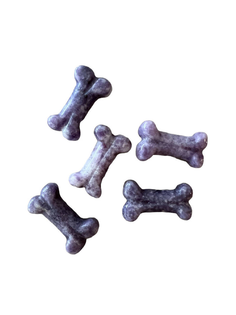 Gemstone Dog Bone Carving