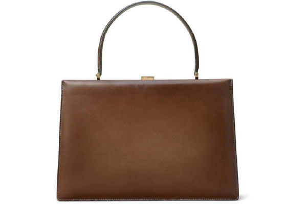 Celine Clasp Medium Camel