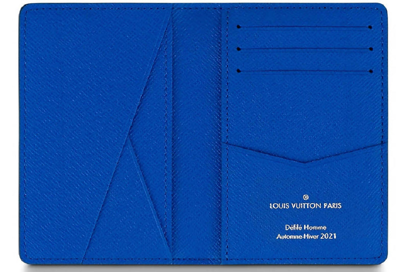 Louis Vuitton Pocket Organizer Monogram Blue