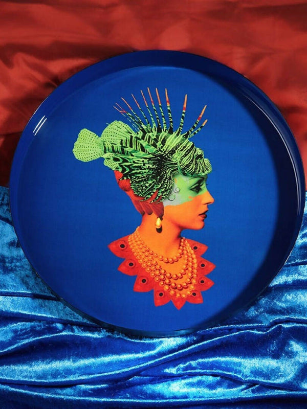 Lady Rascaqueen Round Tray