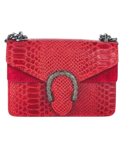 5203 Python-Embossed Crossbody