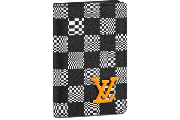 Louis Vuitton Pocket Organizer Black/White