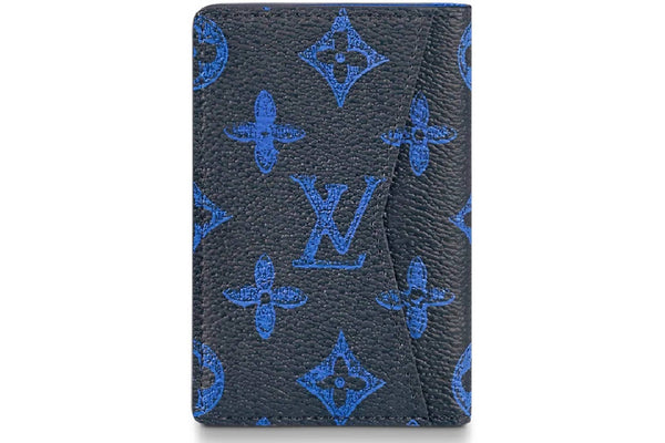 Louis Vuitton Pocket Organizer Monogram Blue