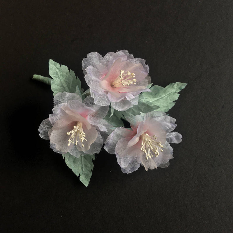 Plum flower brooch
