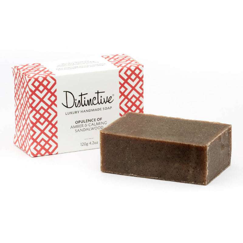 Handmade soap - Distinctive Masculine Opulence of Amber fragranced soap