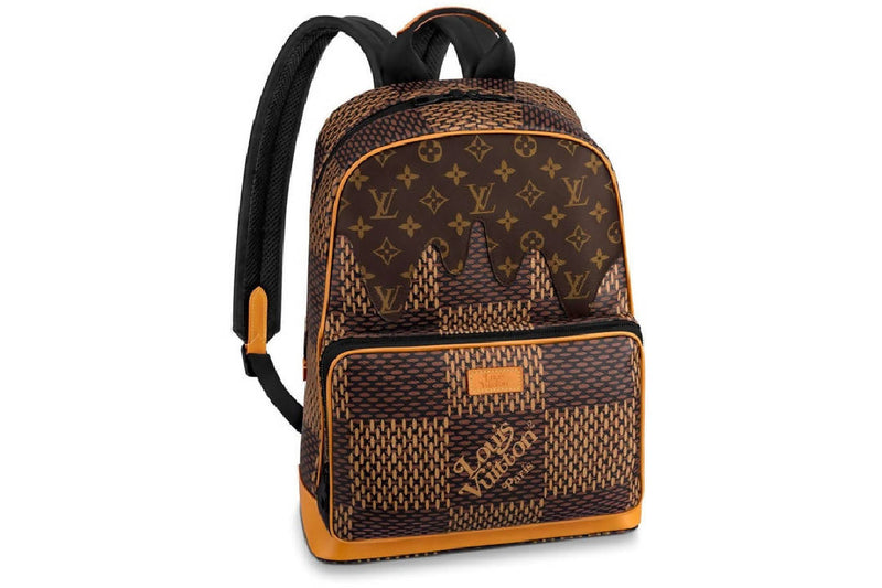 Louis Vuitton x Nigo Soft Trunk Damier Ebene Giant Brown in Coated Canvas  with Black-tone