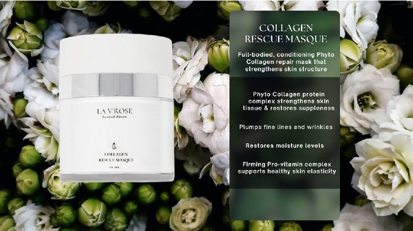 collagen rescue mask infographic