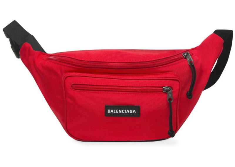 Balenciaga Explorer Belt Pack Red in Nylon