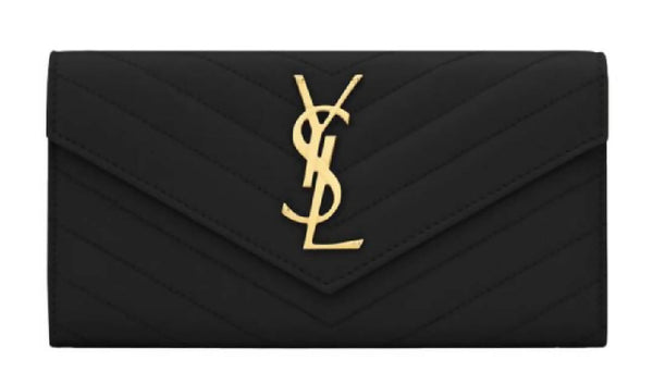Saint Laurent Wallet Monogram Black