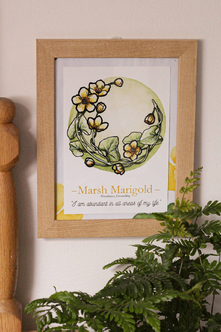 Marsh Marigold "Abundance" Print