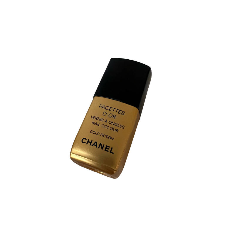 CHANEL Rare Le Vernis FACETTES D'OR GOLD FICTION Nail Colour Varnish Polish (80%)