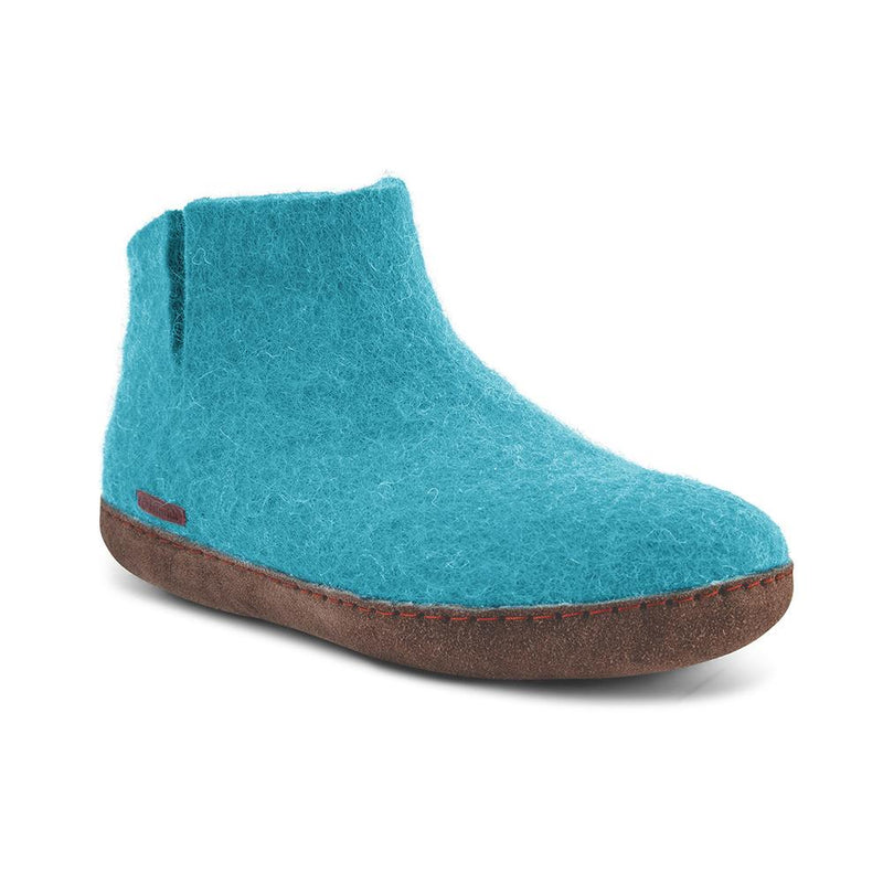 Classic Boot - Light Blue with Leather (only size 35 left)