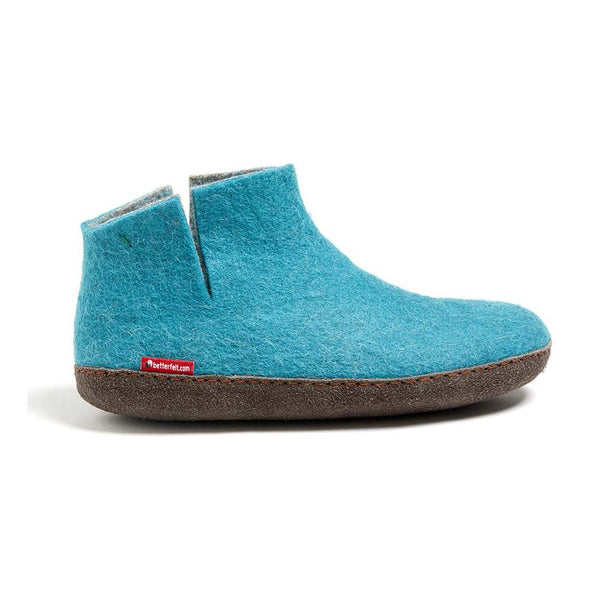 Classic Boot - Light Blue with Leather (only size 35 left)