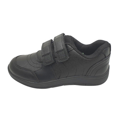 Buckle My Shoe Bryce Faux Leather Junior School Shoes