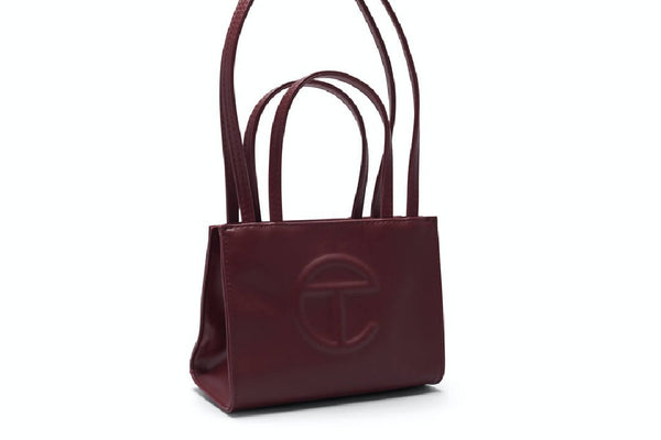 Telfar Shopping Bag Small Oxblood