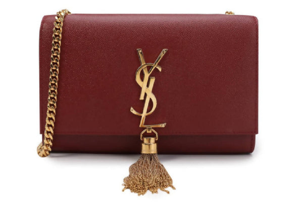 Saint Laurent Kate Shoulder Bag Red