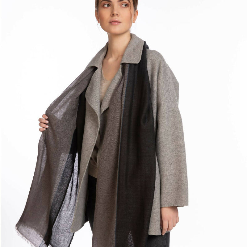 Graphite Sky Cashmere Scarf