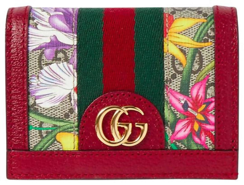 Gucci Box Web Ophidia Logo Wallet
