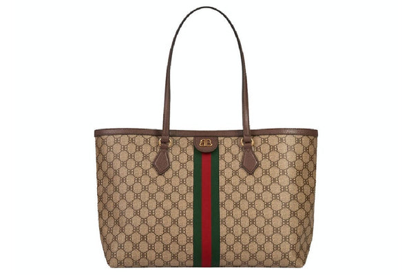 Gucci X Balenciaga The Hacker Project Medium Tote Bag Beige