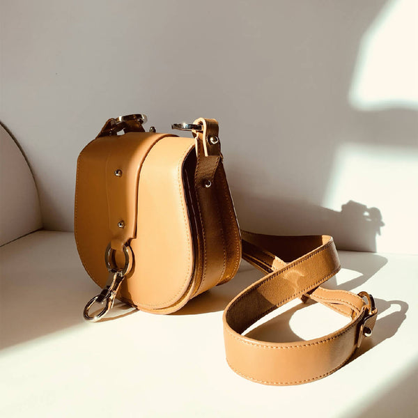 BONA - Luxury small Saddle Bag