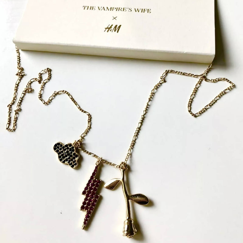 Vampire’s Wife x H&M Limited Edition Long Necklace with Charms