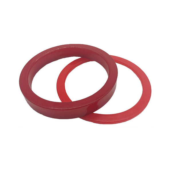 Vintage stylish maroon and red double piece bangle