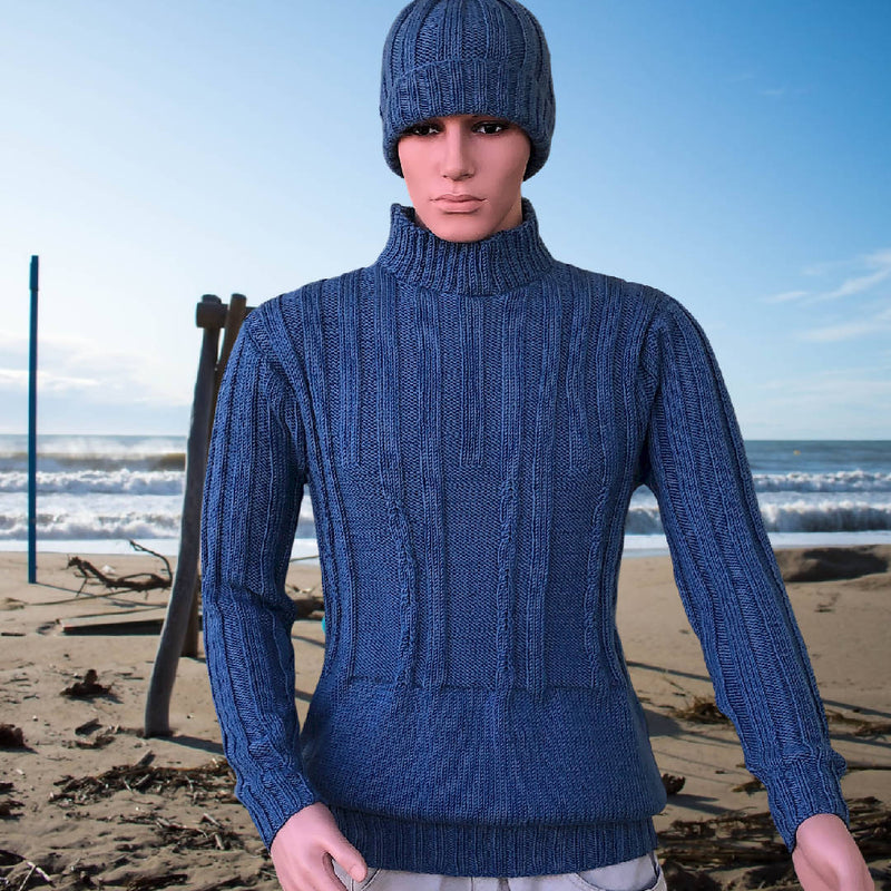 Elegant Knitted Turtleneck Sweater