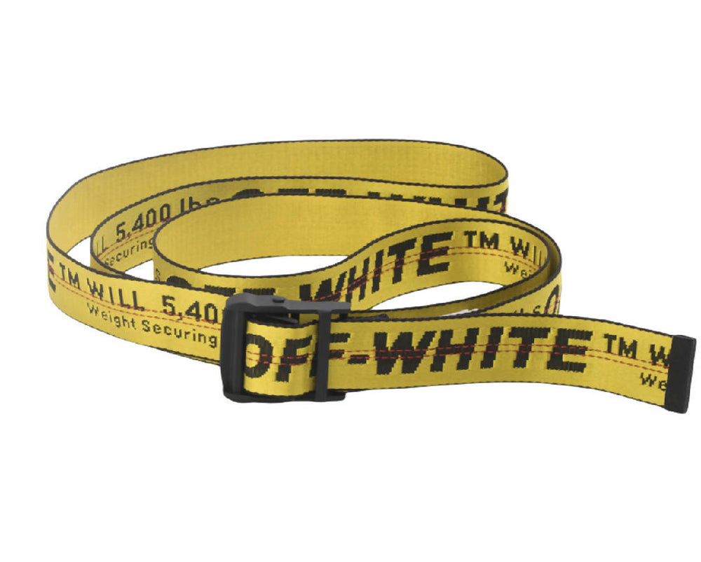 OFF-WHITE Industrial Belt Yellow/Black(SS19) | The Accessory  display picture 1