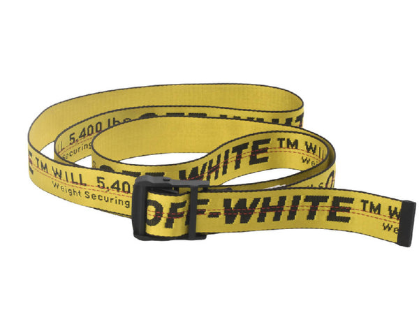OFF-WHITE Industrial Belt (SS19) Yellow/Black
