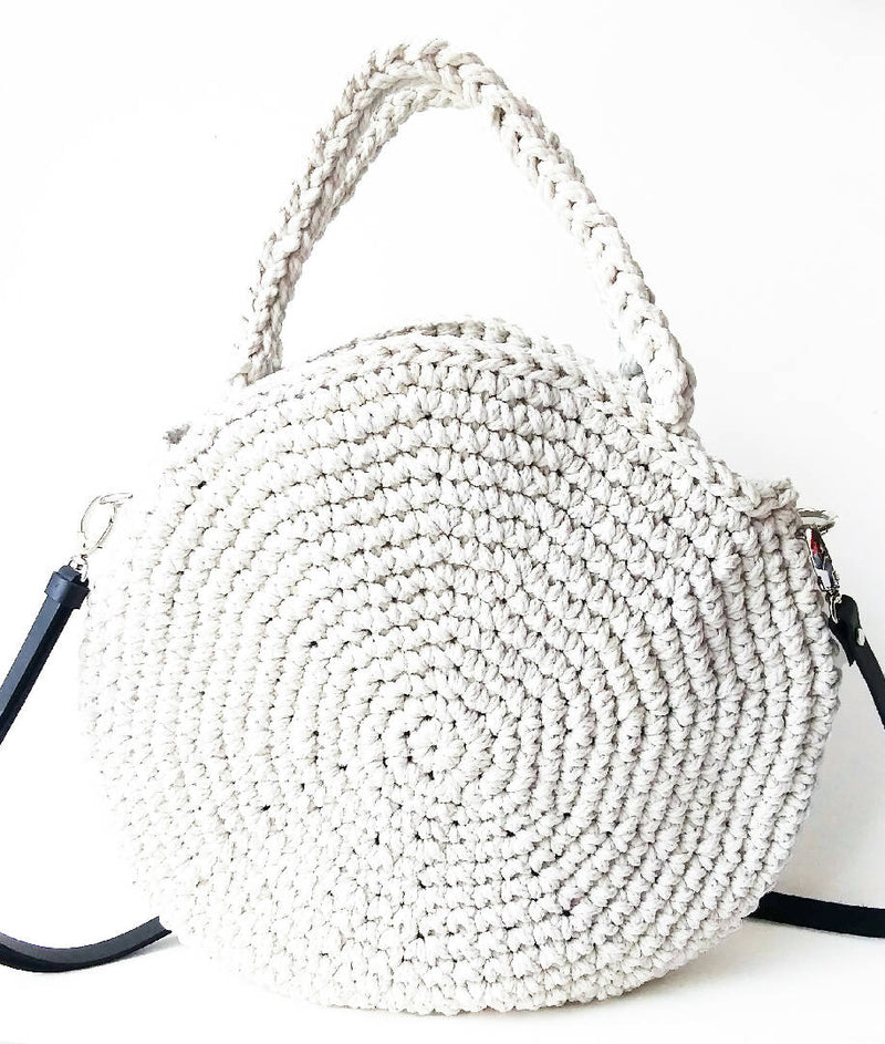 Sophie Circle bag - White