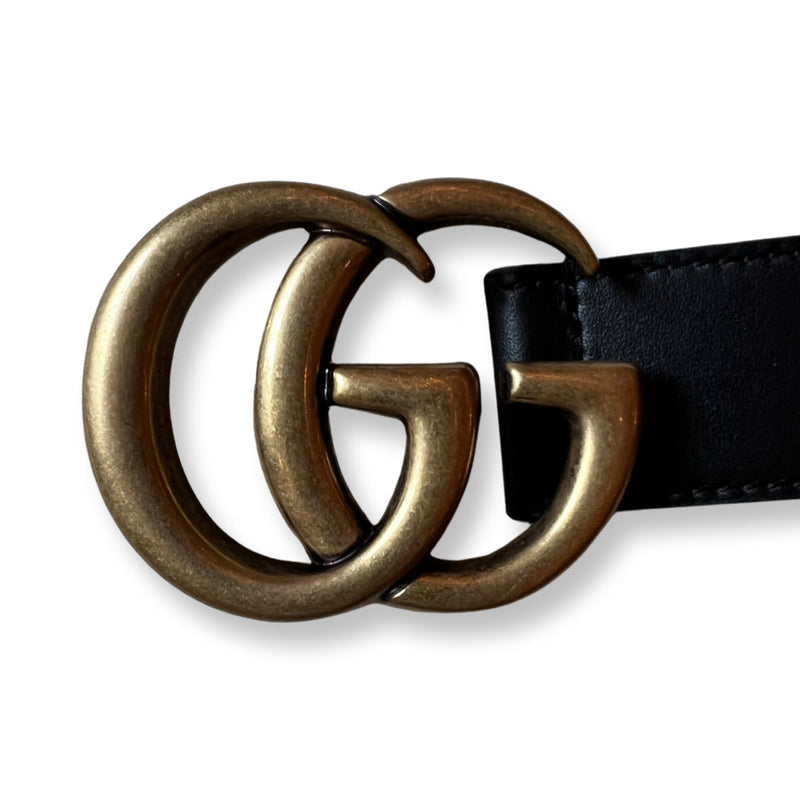 Gucci Calfskin Double G Belt