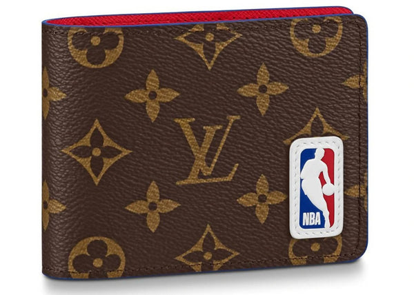 Louis Vuitton x NBA Multiple Wallet Monogram in Coated Canvas