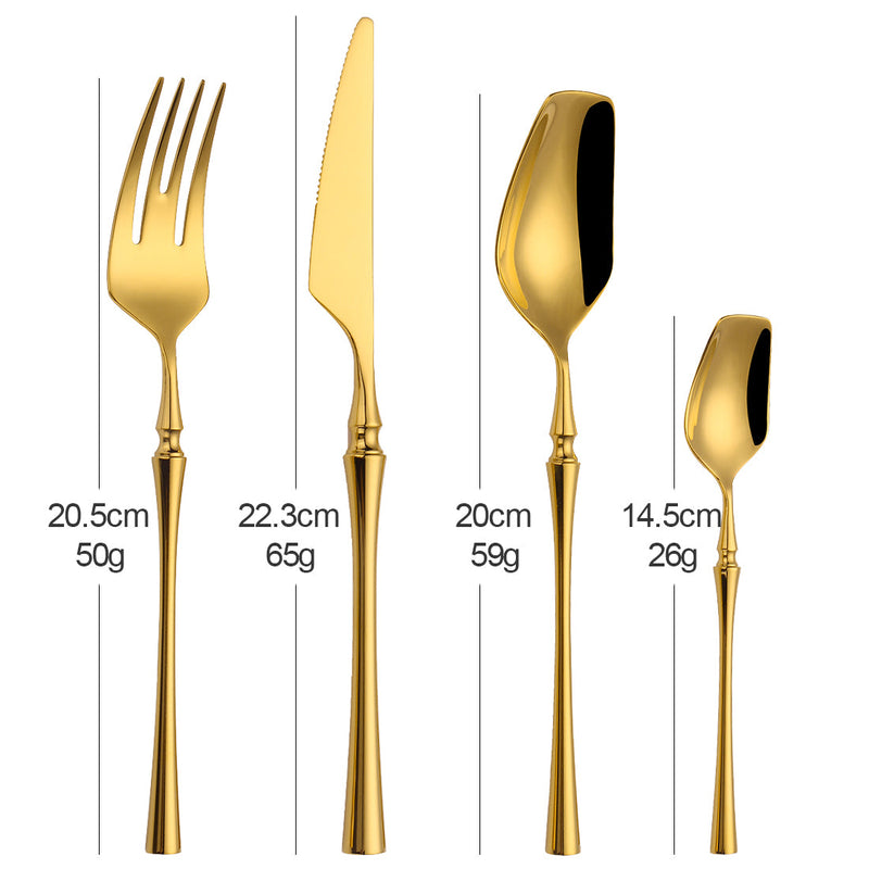 Livelyto Gold Cutlery Set