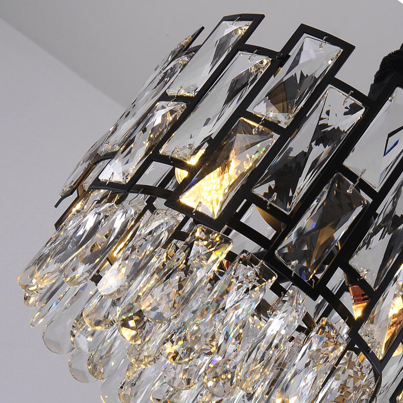 Grepik S. S Round Crystal Chandelier