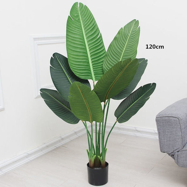 Faux Potted Banana P Tree