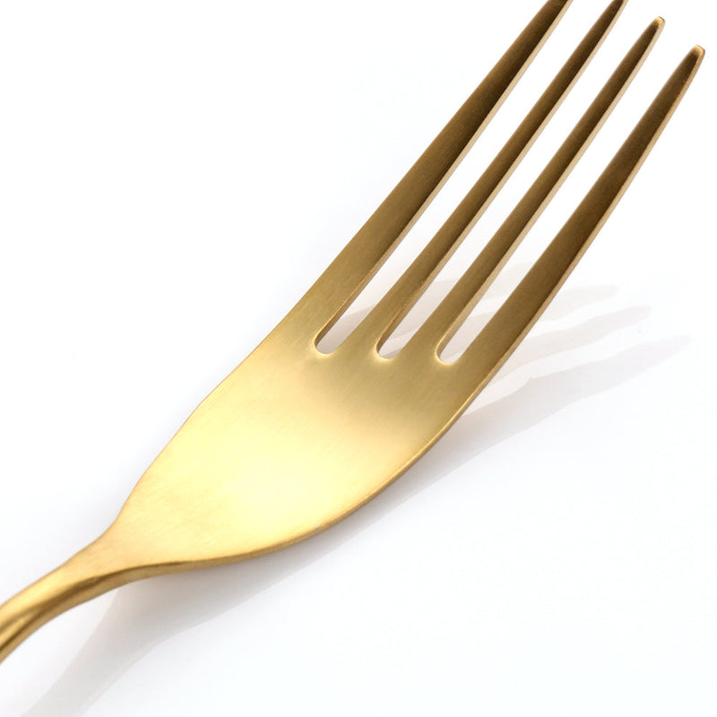 Pandavel Gold Cutlery Set